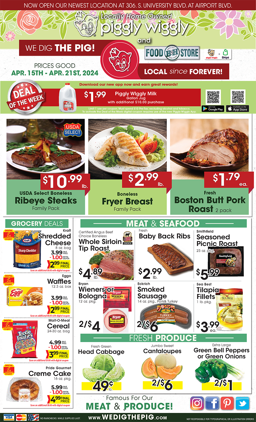 Weekly Specials – All Stores