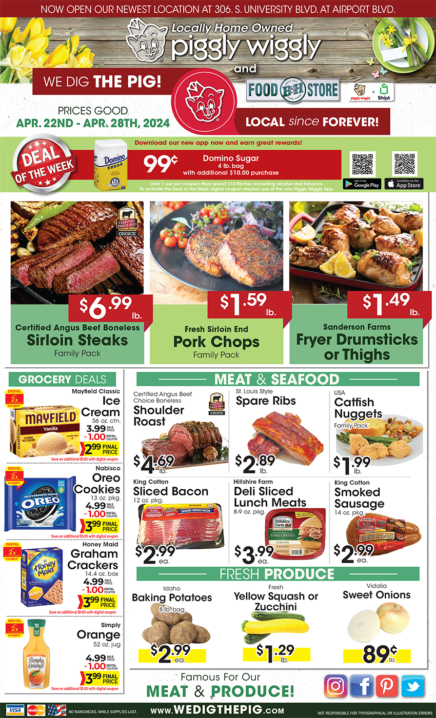 Weekly Specials – All Stores